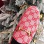 Gucci Women's Horsebit Loafer GG Canvas Pink