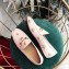 Gucci Women's Horsebit Loafer Embroidered Bees and Stars White