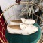 Gucci Women's Horsebit Loafer Embroidered Bees and Stars White