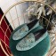 Gucci Women's Horsebit Loafer GG Velvet Green
