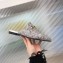 Gucci Women's Princetown Horsebit Slipper Glitter Silver