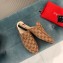Gucci Women's Princetown Horsebit Slipper GG Canvas Beige