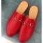 Gucci Women's Princetown Horsebit Slipper Leather Red