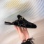 Gucci Women's Princetown Horsebit Slipper GG Velvet Black