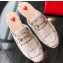 Gucci Women's Princetown Horsebit Slipper Tweed Creamy