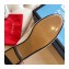 Gucci Women's Princetown Horsebit Slipper Web Canvas Beige/Green