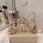 Jimmy Choo Heel 10cm TESCA Sandals Patent Nude 2020