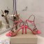 Jimmy Choo Heel 10cm TESCA Sandals Patent Pink 2020