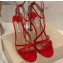 Jimmy Choo Heel 10cm TESCA Sandals Patent Red 2020