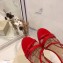 Jimmy Choo Heel 10cm TESCA Sandals Patent Red 2020