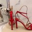 Jimmy Choo Heel 10cm TESCA Sandals Patent Red 2020