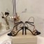 Jimmy Choo Heel 10cm TESCA Sandals Patent Black 2020