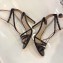 Jimmy Choo Heel 10cm TESCA Sandals Patent Black 2020