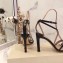 Jimmy Choo Heel 10cm TESCA Sandals Patent Black 2020