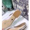 Dior J'Adior Slingback Plumetis Ballet Flats White 2020
