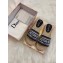 Dior Granville Oblique Embroidered Cotton Espadrilles Slipper Sandals Dark Blue 2020