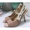 Dior Heel 9.5cm J'Adior Technical Fabric Sandals Nude 2020