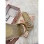 Dior Granville Oblique Embroidered Cotton Espadrilles Slipper Sandals Beige 2020