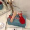 Prada Patent Leather Triangle Logo Thong Sandals Patent Red 2020