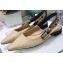 Dior J'Adior Embroidered Slingback Ballet Flats Beige 2020