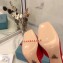 Prada Heel 7cm Patent Leather Triangle Logo Mules Patent Red 2020