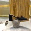 Prada Heel 7cm Patent Leather Triangle Logo Mules Patent Black 2020