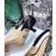 Dior Heel 6.5cm J'Adior Embroidered Slingback Pumps Beige 2020