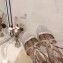 Jimmy Choo Heel 10cm LANG/LANCE Sandals Glitter Silver 2020