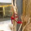 Jimmy Choo Heel 10cm LANG/LANCE Sandals Patent Red 2020