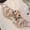 Jimmy Choo Heel 10cm LANG/LANCE Sandals Patent Nude 2020