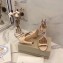 Jimmy Choo Heel 10cm LANG/LANCE Sandals Patent Nude 2020