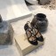 Jimmy Choo Heel 10cm LANG/LANCE Sandals Patent Black 2020