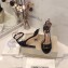 Jimmy Choo Heel 10cm EMSY Sandals Patent Black 2020