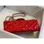 Chanel Bi-color Classic Flap Small Bag in Patent Calfskin Black/Red/Silver
