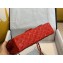 Chanel Bi-color Classic Flap Medium Bag in Patent Calfskin Black/Red/Gold