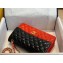 Chanel Bi-color Classic Flap Medium Bag in Patent Calfskin Black/Red/Gold