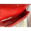 Chanel Bi-color Classic Flap Medium Bag in Patent Calfskin Black/Red/Gold