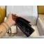 Chanel Bi-color Classic Flap Medium Bag in Patent Calfskin Red/Black/Gold