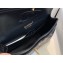 Chanel Bi-color Classic Flap Medium Bag in Patent Calfskin Navy Blue/Black/Gold