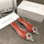 Amina Muaddi Heel 1.5cm Begum Glass Slingback Flats Transparent PVC