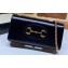Gucci 1955 Horsebit Clutch with Chain Mini Bag 621888 Leather Black 2020