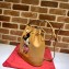 Disney x Gucci Small Bucket Bag 602691 Leather Apricot 2020