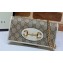 Gucci 1955 Horsebit Wallet with Chain Bag 621892 GG Canvas White 2020