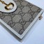 Gucci 1955 Horsebit Wallet with Chain Bag 621892 GG Canvas White 2020
