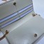 Gucci 1955 Horsebit Wallet with Chain Bag 621892 GG Canvas White 2020