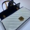 Gucci Diagonal GG Marmont Mini Shoulder Bag 446744 White/Blue 2020