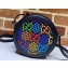 Gucci GG Psychedelic Round Shoulder Bag 603938 Black 2020