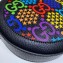 Gucci GG Psychedelic Round Shoulder Bag 603938 Black 2020