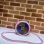 Gucci GG Psychedelic Round Shoulder Bag 603938 Pink 2020