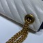 Gucci Diagonal GG Marmont Mini Shoulder Bag 446744 White/Blue 2020